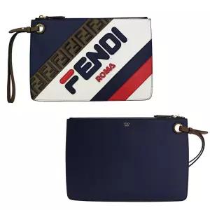펜디 8BS021 A5S0 F15HI 펜디X휠라 여성 클러치 백 FENDI 100%정품