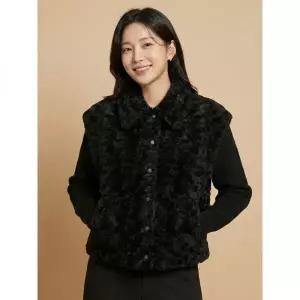 꼼빠니아 양모 레이어드 자켓-CW23FU1002001A