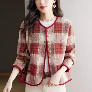 [브리치] 허그허그 / 보아스 양모 체크 자켓 3color