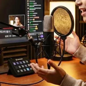 방송용 장비 마이크 팝필터 위생커버 마이크 덮개 팝필터