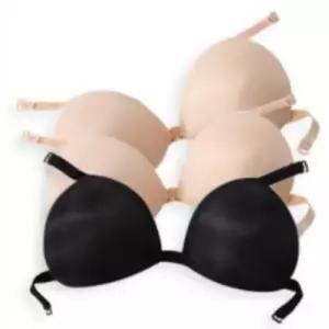 오너클랜 수영복 뽕 브라 비키니 고리형 탈부착 볼륨 가슴 패드 접착식볼륨업패드 실리콘브라패드
