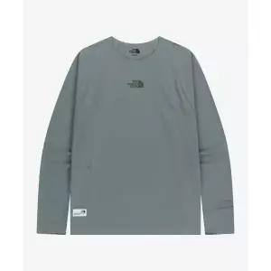 [국내 매장정품] 노스페이스 THE NORTH FACE NT7TR53K 화이트라벨 스피드온 긴팔 라운드티 GRAY 296485