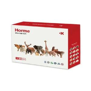 [호르메] 몬테소리 동물피규어 동물1 세트 15pcs