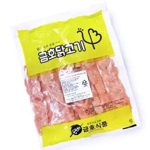 국내산 닭가슴살 닭생꼬치 800g 10봉 80g 100개 닭꼬치구이 냉동꼬치 업소용꼬치