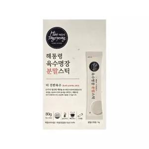 해통령 육수명장 분말스틱 더 진한 육수 80g