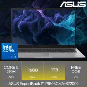 ASUS ExpertBook P1 P1503CVA-S72002 (RAM 16GB_SSD 1TB)_마우스+장패드증정 AN