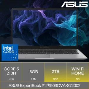ASUS ExpertBook P1 P1503CVA-S72002 (SSD 2TB_WIN11)_마우스+장패드증정 AN