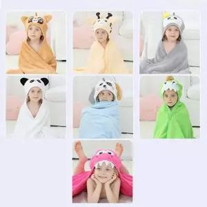 애니멀 후드 아동 목욕타올(원사이즈) 204659