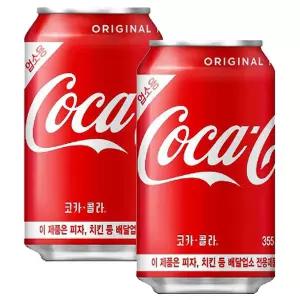 코카콜라 355ml 24캔캔탄산음료 탄산음료 탄산 캔음료 자판기음료 자판기캔