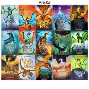 씨플  영어원서 Wings of Fire 15권 세트 영어 회화 어휘량 만화 공부 책