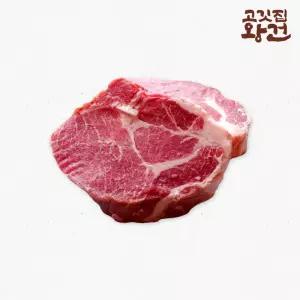 고깃집왕건 돼지고기 통목살 1kg 냉동 캐나다산 목살 덩어리 보쌈용 수육용 구이용