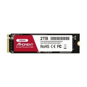 MMOMENT MG44 2TB NVMe PCIe 4.0 내장 SSD, 최대 7200MB/s 읽기, 6200MB/s 쓰기 M.2 2280 스토리지 PC 솔리드 스테이트 드라이브 노트북 데스크탑용