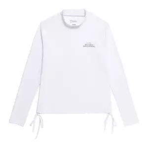 내셔널지오그래픽 N262WRG420 여성 모크넥 셔링 래쉬가드 WHITE N262WRG420010 2077853