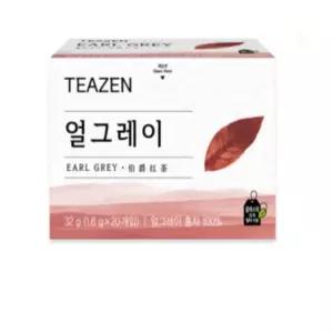 루리점빵 티젠 얼그레이 홍차티백 가향홍차 20개입 아이스홍차 얼그레이차 어르신음료