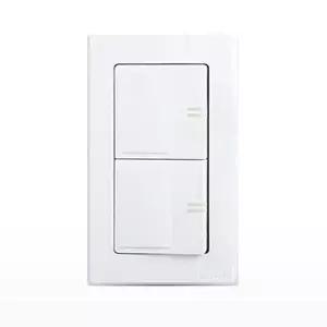 교체형 전등스위치 안전한 형광등 스위치 커버 2구1로-WD650A0