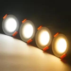 LED COB 다운라이트 55mm(2인치) 8W 루엘 커브드 슬림 매립등 매입등 DC타입