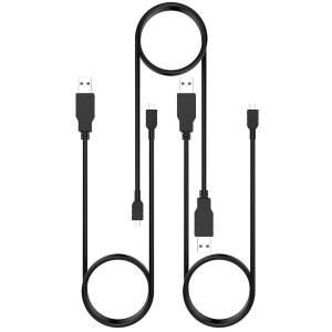 QHBAMD 3팩 케이블 충전기 텍사스 인스트루먼트 TI-84 PLUS CE /C 실버 에디션 TI NSPIRE CX /CX CAS 그래프 계산기 교체용 충전 5피트 / 150만 개에 호환 가능 vMB