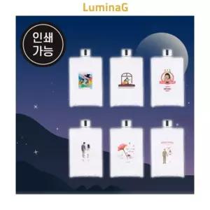 트라이탄 뉴워터북 투명 물병 플랫 사각 보틀 텀블러 500ml