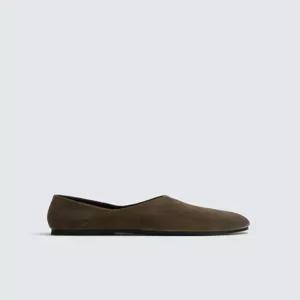 ZARA 자라 VIBRAM 아론 레빈 X 스웨이드 레더 로퍼 - 브론즈 2680/721/249 147327