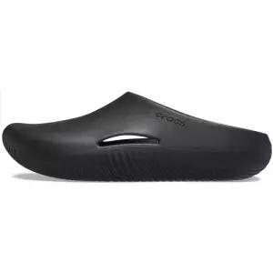 크록스 멜로우 리커버리 샌들 남녀공용 블랙 화이트