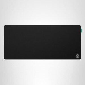 스틸시리즈 QcK XL 퍼포먼스 밸런스 게이밍 마우스패드 u2014 추가 밀도로 부드러운 글라이드 로우 프로파일 엣지 스티칭 논슬립 네오프렌 고무 베이스 15.75 x 34.43인치 FPS MOBA RTS MMO