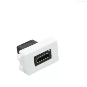 매입형 hdmi f to f 연장 연결 젠더 벽면 플레이트용 키스톤 암암 180도 커넥터 월플레이트부품 벽걸이tv배선 회의실벽면설치