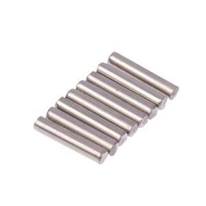 50개세트 스테인레스 M2x10mm 육각 휠 허브 너트핀 원통형 위치 고정 RC 자동차용