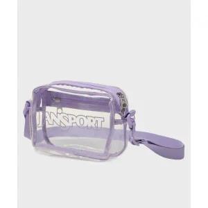 JANSPORT 클리어 크로스바디 PASTEL LILAC
