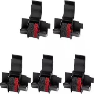 IR40T 계산기 잉크 롤러 프린터 리본 CP13 MP-12D PR-42 블랙 앤 레드 카시오 HR-100TM HR-170RC 샤프