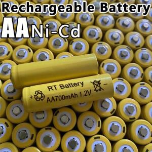 AA 1.2V 700mAh 니켈-수소 충전지 - 가정용 사무용 장치 장난감 리모컨용 고용량 장수명