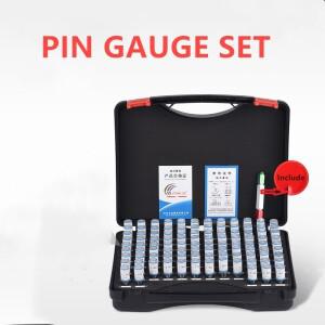 0.1 ~ 1.00mm 정밀 스틸 핀 게이지 단계 0.01mm 부드러운 플러그 홀 세트 측정 도구, 91 개/몫
