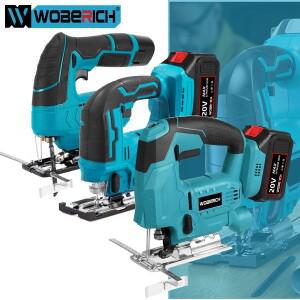 12V/21V 무선 전기 톱 충전식 직소 목공 절단 마키타 호환 18V 배터리용