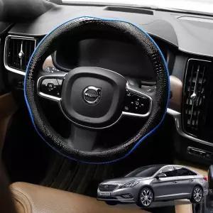 LF쏘나타 EQB807V8 호환 스네이크 가죽 핸들커버