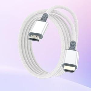 HDMI 2.1 케이블 1M/2M/3M 화이트 8K 60Hz 4K 고속 코드 울트라 비디오 TV 모니터 프로젝터용 2026