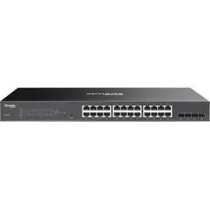 TP-링크 오마다 SG2428P 제트스트림 24포트 기가비트 스마트 관리 PoE 스위치 250W 4개의 SFP 슬롯 SDN