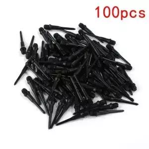 100PCS 고정밀 전자 다트 플라스틱 내구성 소프트 팁 포인트 바늘 교체 세트 액세서리