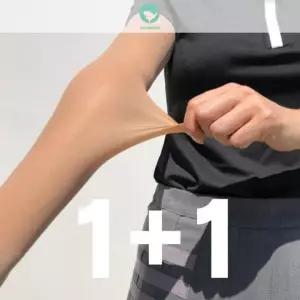 여성 골프 쿨토시 UV 자외선 차단 팔토시 자연스러운 살색 여름 스타킹 로로얼로이 1+1