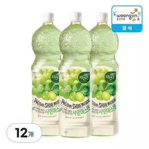 웅진식품 자연은 샤인머스캣 1.5L, 12개