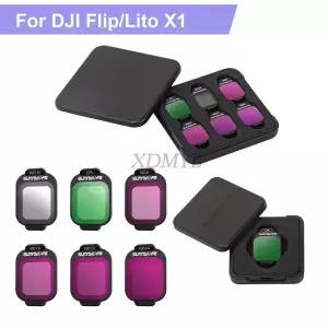 DJI Lito X1 디밍 ND MCUV CPL 디밍 Vlog 항공 카메라 글래스 필터 DJI 플립 필터 드론 액세서리용 렌즈 필