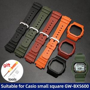 카시오 GW-BX5600 G-5000 시리즈 교체용 시계 액세서리용 레진 실리콘 및 케이스 세트