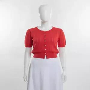 ROEM 반팔 스칼럽 가디건 RMCKG26R13 631277