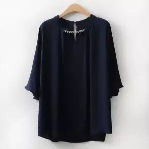 [하프클럽/] 럭셔리펄블라우스 BG5346M605 빅사이즈