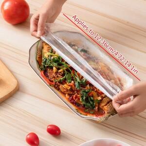100pcs 200pcs OPP 가방 냉장고 식품 및 과일 씰링 탄성 입 집착 필름 커버