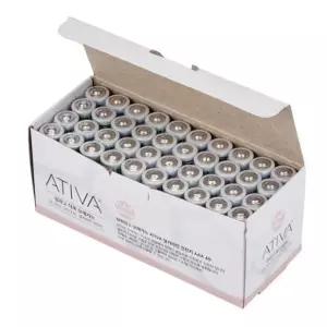 알카라인 건전지 AAA 40개 ativa