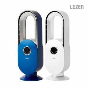 [LEZEN] 르젠 무엽 리모컨 선풍기 블루/화이트 LZF-FL100