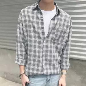 [라일리의류] Rly 루즈 정장셔츠 셔츠 빅사이즈 스트라이프 옥스포드