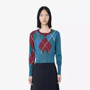 아가일 크롭 울 가디건 18030083 C00A0 O101