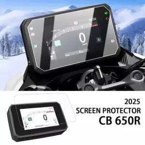 2025 CB 650R 오토바이 액세서리 스크래치 클러스터 스크린 대시 보드 보호 계측기 1PCS