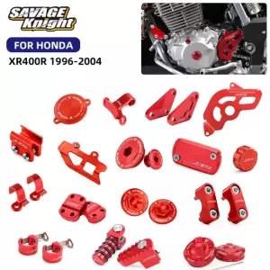 XR400R 혼다 XR 400R 엔진 크랭크 케이스 스프로킷 커버 행거 플레이트 브레이크 Brake Hose Clip
