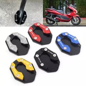 스쿠터 킥 스탠드 풋 사이드 플레이트 확대기 패드 혼다 PCX 160 150 125 PCX No Logo Titanium